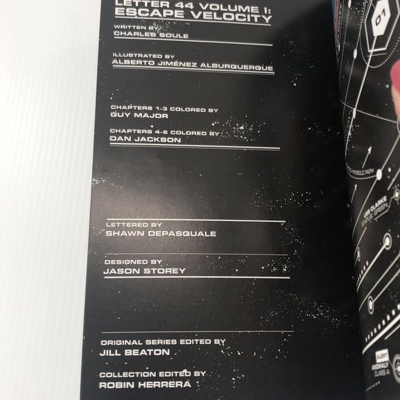 Letter 44 Volume 1 Escape Velocity and 2 Redshift Soule Graphic Novel TPB 2 Book - Picture 7 of 8